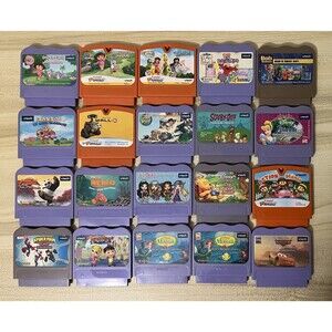 Pre-owned Vintage Vtech Vsmile Vmotion Game Lot Of 20 All Being Sold Untest